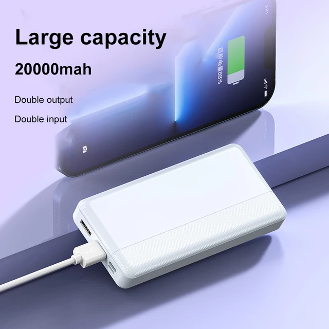 Batterie externe USB Dual Power XIAOMI 20000mAh Power