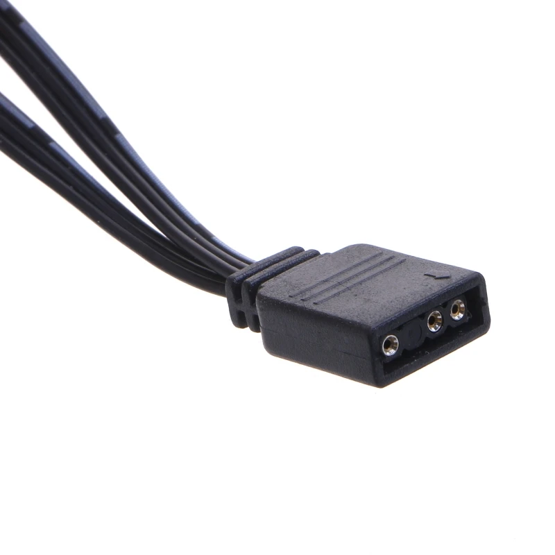 5V 3Pin LED 컨트롤러용 5V RGB 분배기 허브, RGB 25UB에 완벽한 50CM 3Pin 연장 코드가 있는 LED 분배기 허브