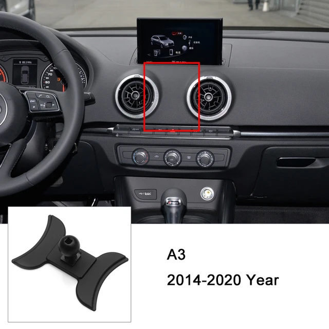 Dedicated Phone Stand Holders Base Collocation Mount Bracket for Audi