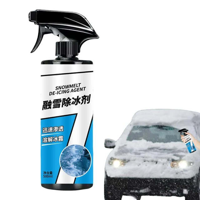 Windshield Ice Melt Spray Deicer Spray For Car Windshield Auto