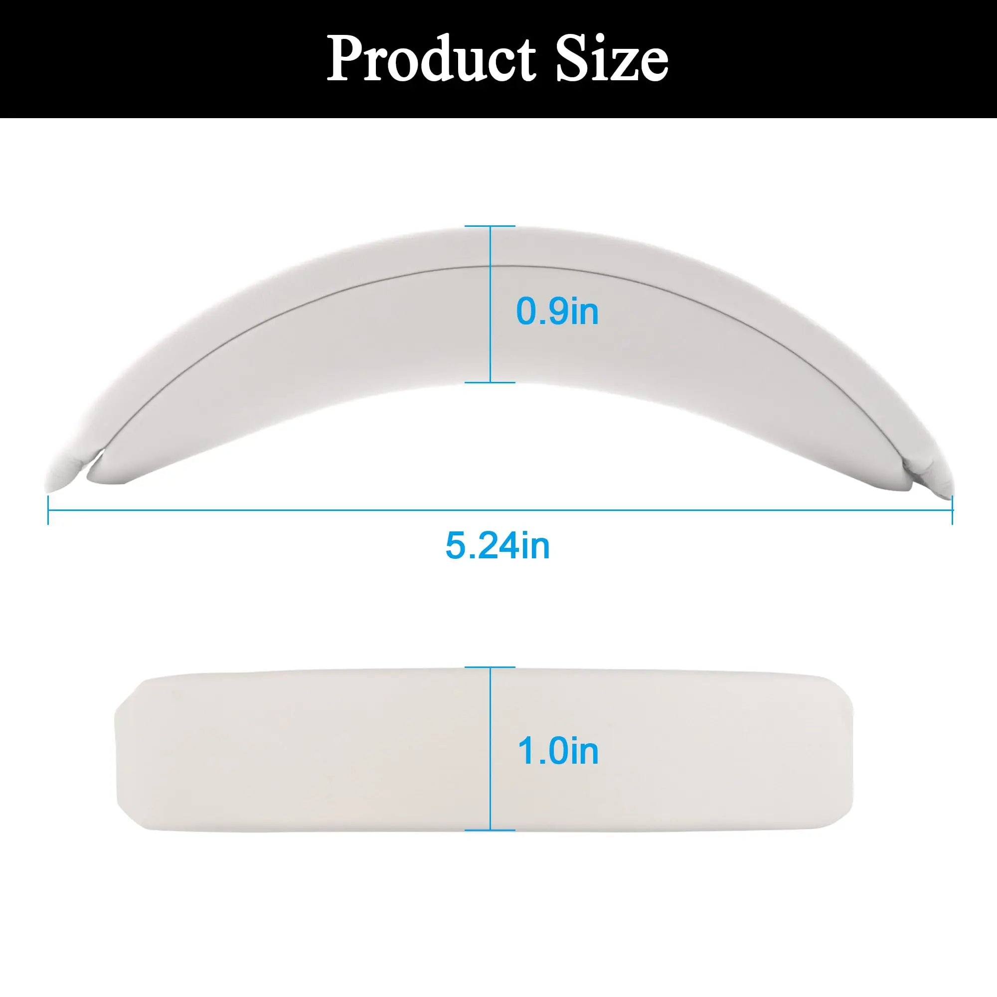 Headband Replacement for Bose QuietComfort 45 QC45 QC35 II SE (QC SE) Headphones Headband Cushion with Soft Leather