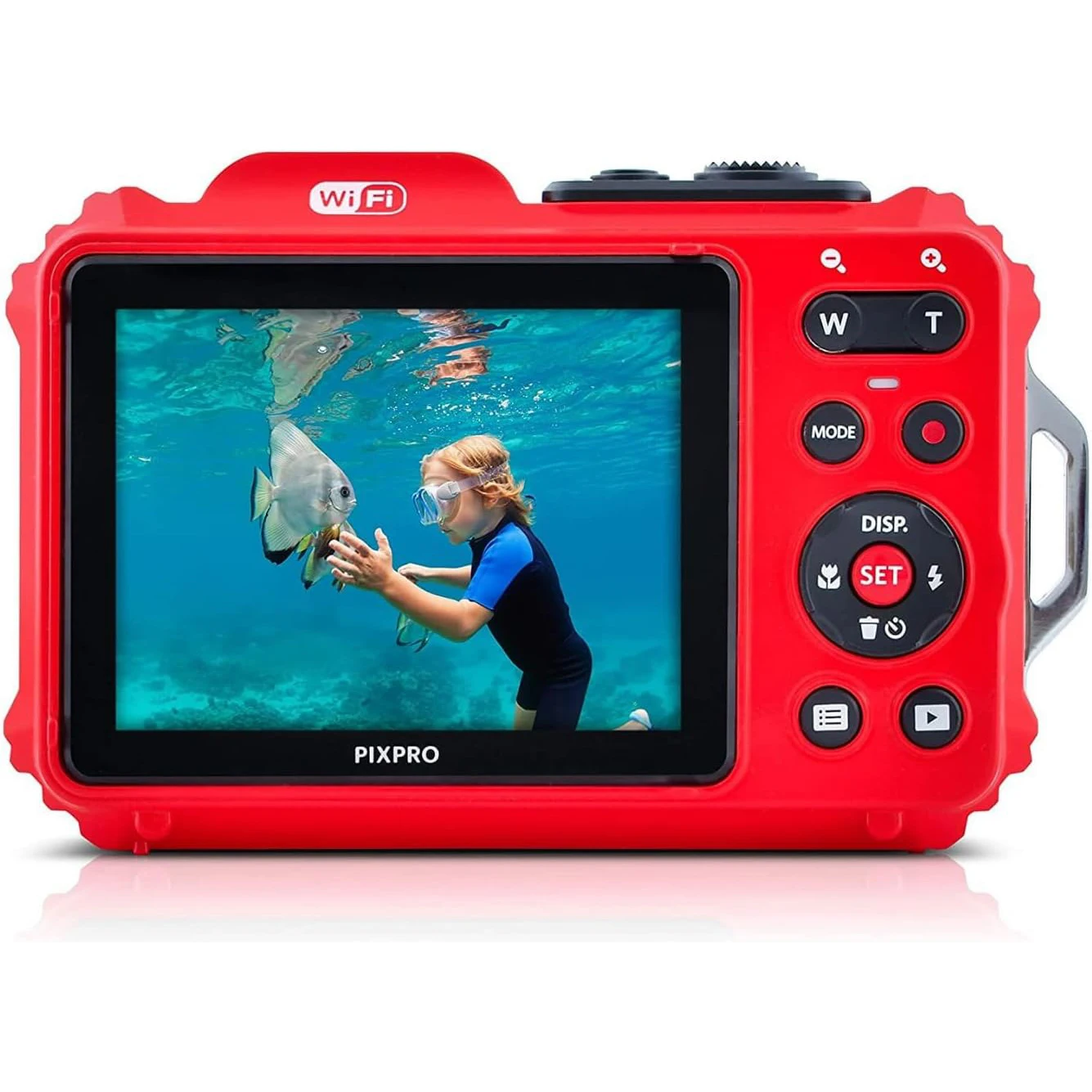 Kodak PIXPRO WPZ2 Rugged Waterproof 16MP Digital Camera with 4x Optical Zoom 1080P Full HD Video 2.7'' LCD Shockproof Dustproof 3