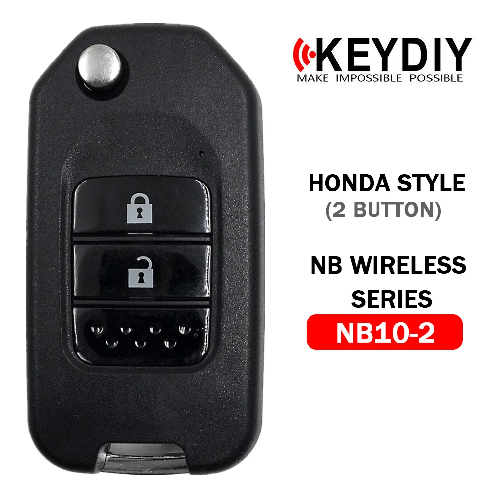 Car Remote Key 1/5/10pcs NB10-2/3/4 KD900/KD-X2/KD MINI Key Programmer For Honda