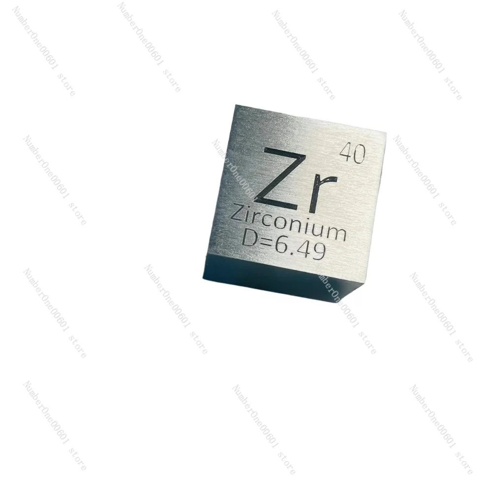 

1 '' Zirconium Cube Zr Metal Element Collection Hobby Desktop Exhibition
