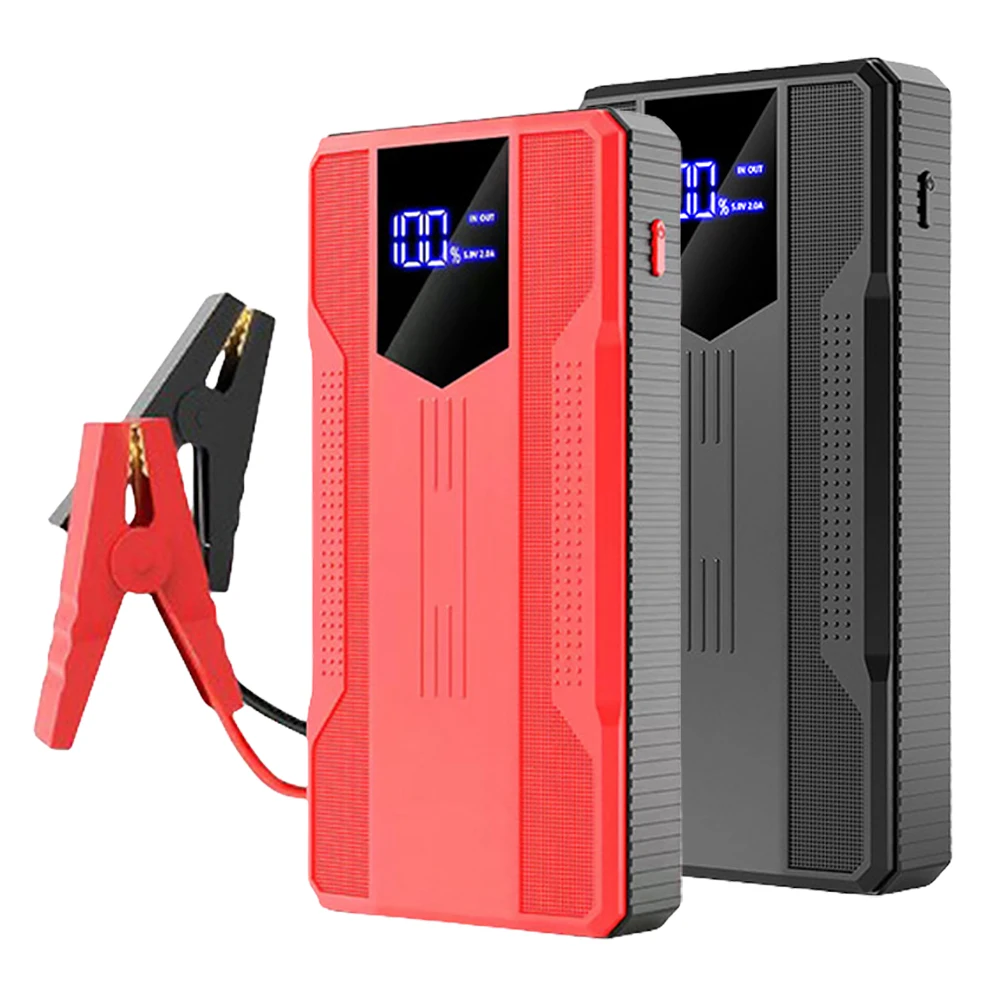 Multifunctional Power Bank 20000mAh Car Booster Charger Digital Display Car Starting Device with Light Emergency Booster 12V