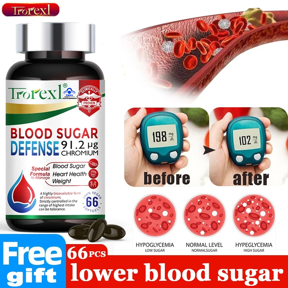 Diabetes Capsules Diabetes Capsule for Cardiovascular Health Control Blood Sugar Support Metabolism