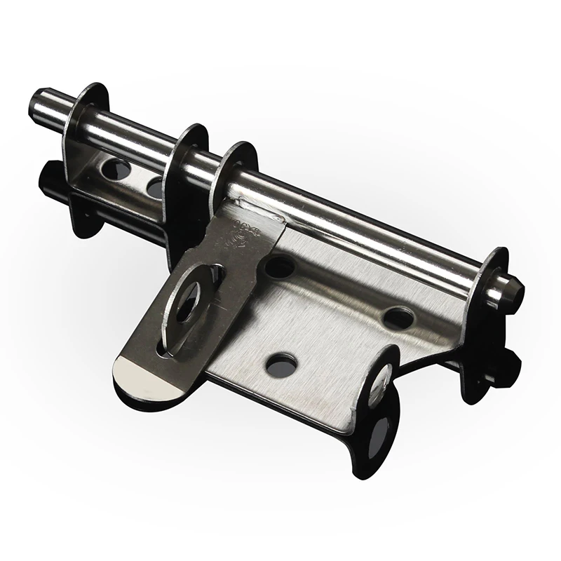 Anti-Theft Big Iron Gate Buckle Stainless Steel Pin Bolt Thickened Bolt304Front Door Lock Welding