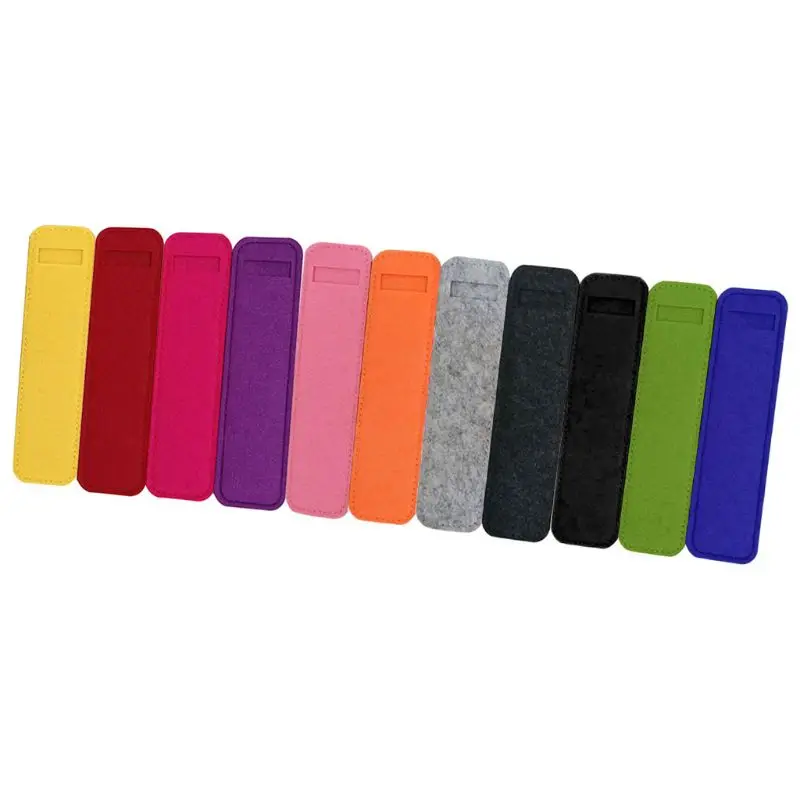 Pen Pencil Case Bag Holder Protective Felt Storage Bags Gift Stationar Storage Bag