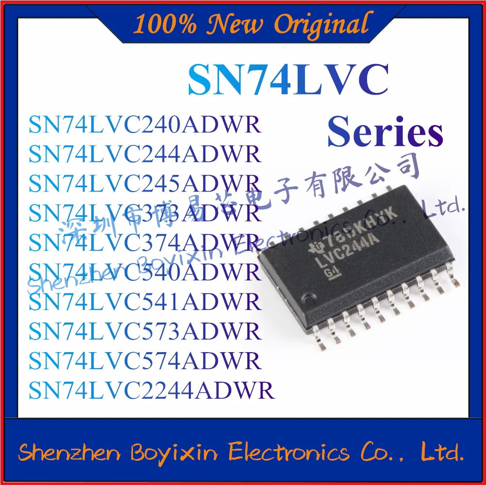 

5Pcs SN74LVC240ADWR SN74LVC244ADWR SN74LVC245ADWR SN74LVC373ADWR SN74LVC374ADWR SN74LVC540ADWR SN74LVC541ADWR SN74LVC573ADWR