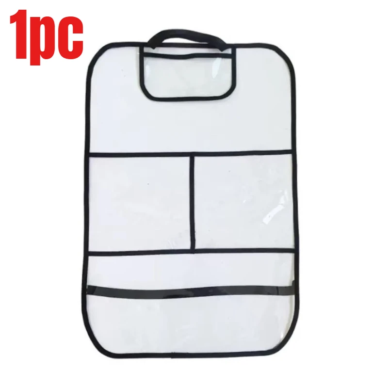Protective Car Seat Back Cover for Kids - Kick Mat and Dirt Shield Accessory
