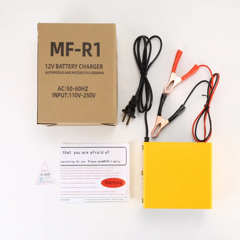 Car Battery Charger Smart Battery Charger for 12V7A 3AH-100AH