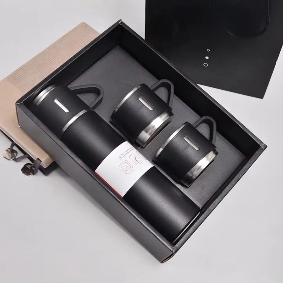 Premium 304 Stainless Steel Vacuum Thermos Set