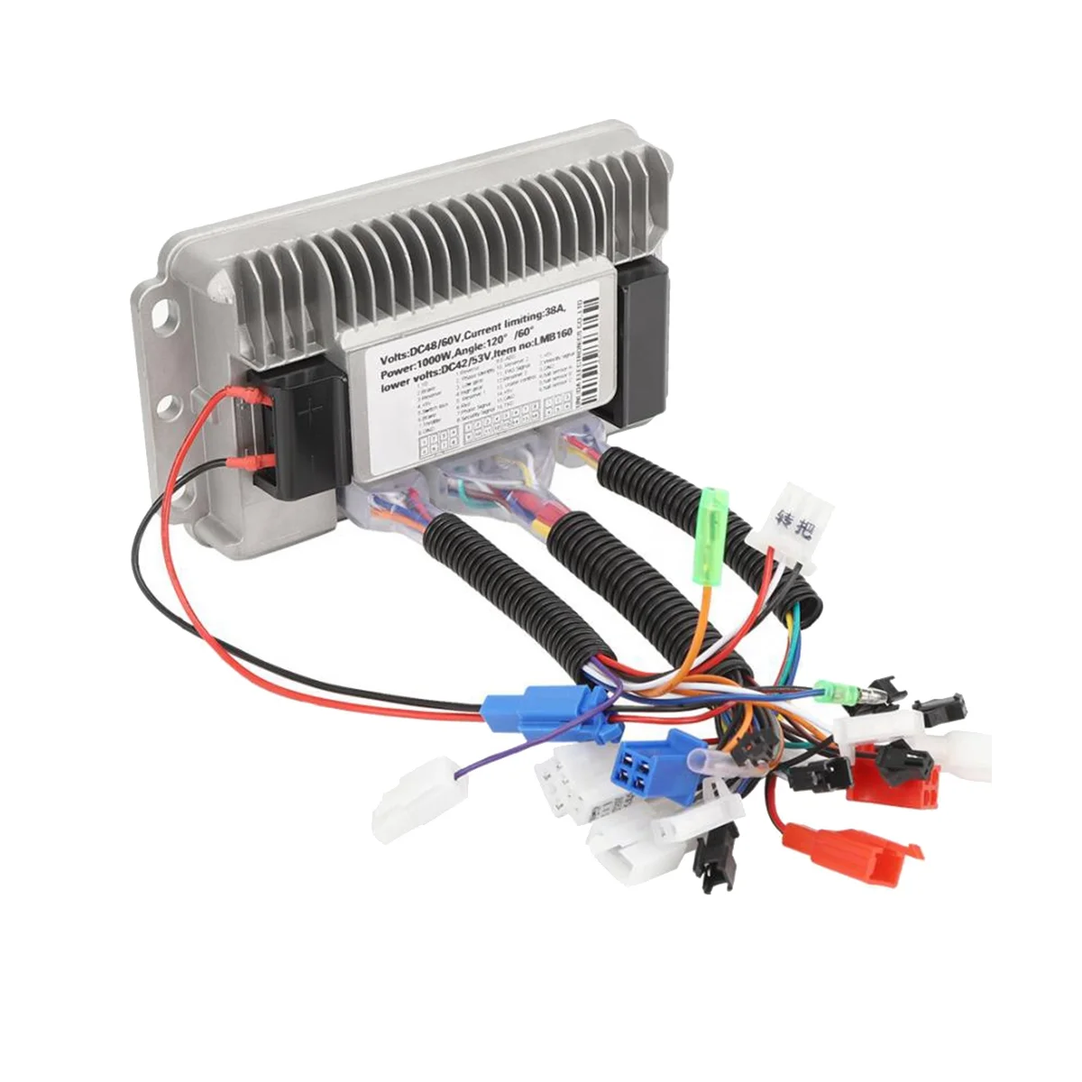 

48V-60V 1000W Brushless Controller Aluminium Shell Electric Bicycle Scooter E-Bike 3 Mode Sine Wave Speed