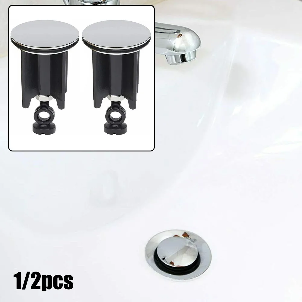 

1pc Wash Basin Plug Sink Copper Cover Plug Home Bathroom Pop-Up Plug Replacement Accessories Diameter 40mm