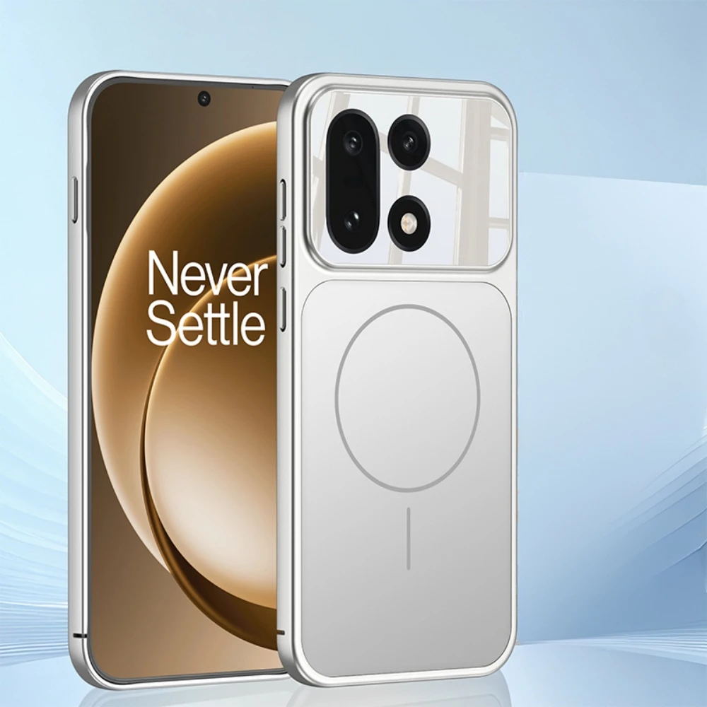 Slim Matte Shockproof Phone Case with Full-Coverage Protection and Wireless Charging Compatibility