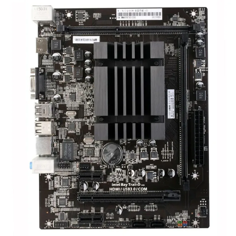 Integrado Quad-core Cpu Baixa Potência Ddr3 Aleatoriamente Enviar Aparência Marca J1900 Asrock-q1900m - Imagem 4