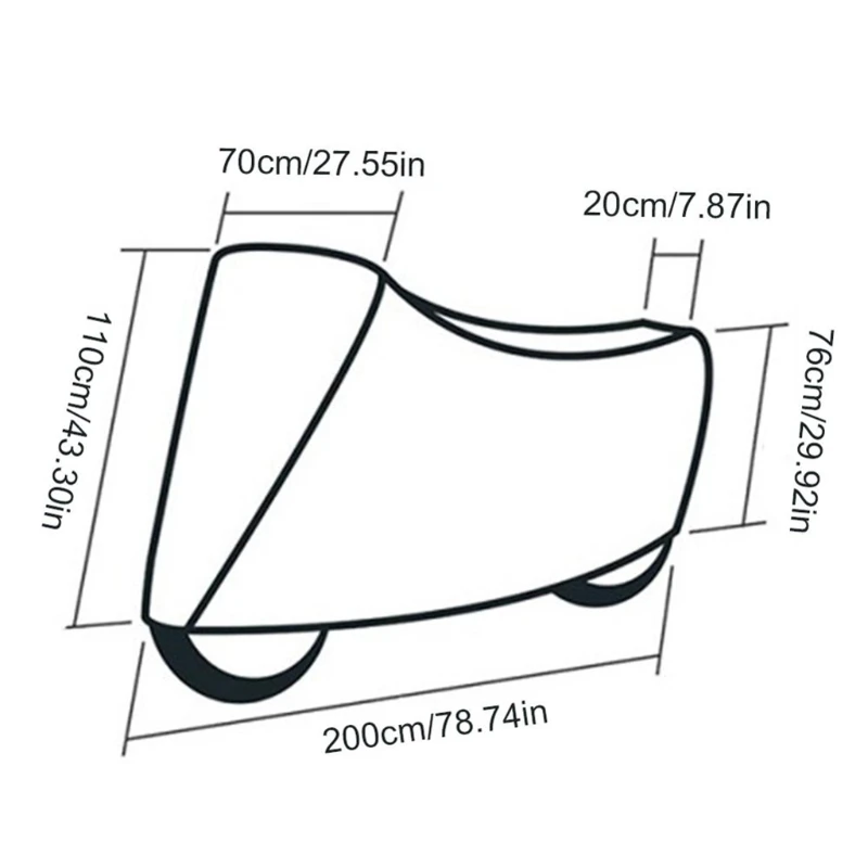 Premium Waterproof Bicycle Cover - Outdoor Cycling Protection, UV Resistant & Dustproof