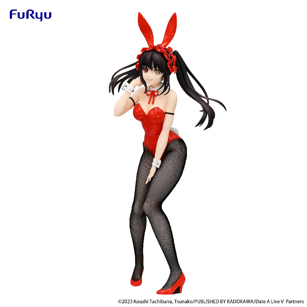

Фигурка кролика FuRyu Bicute, фигурка даты и прямой трансляции, токисаки Куруми, кошмарный кролик, девушка, 29 см, кукла, оригинальная аниме модель, коллекционные игрушки