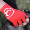Bicycle Gel Half Finger Gloves Anti Slip Sweat Proof Shockproof Mountain Bike Road Armguard Portable Half Finger Bicycle Gloves 3