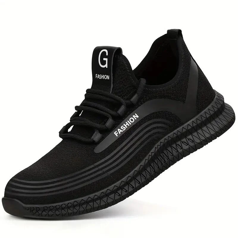 Men's Indestructible Steel Toe Safety Sneakers for Mining and Construction