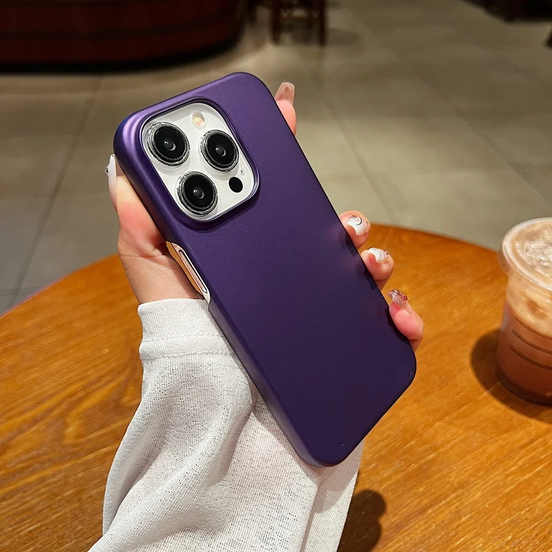 Sleek Rubberized Matte Hard Plastic Phone Cover
