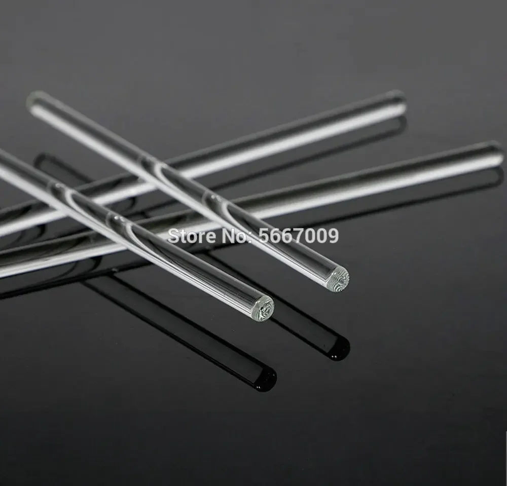 Glass Stirring Rod 5pcs 10pcs Lab Borosilicate 5/7/8/10mm Diameter 100/150/200/300/350/400mm Length agitator Stirrer