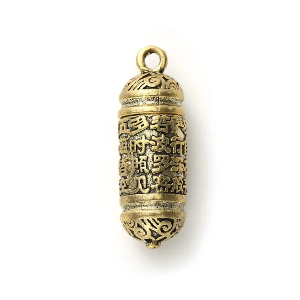 Upscale Pill Box Portable Vintage Decoration Pill Container Jewelry Cylinder Pill Case Adult