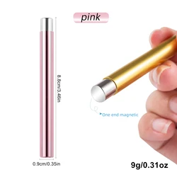Cat Eye Nail Magnetic Stick for UV Gel Polish Manicure Design (Short pink)