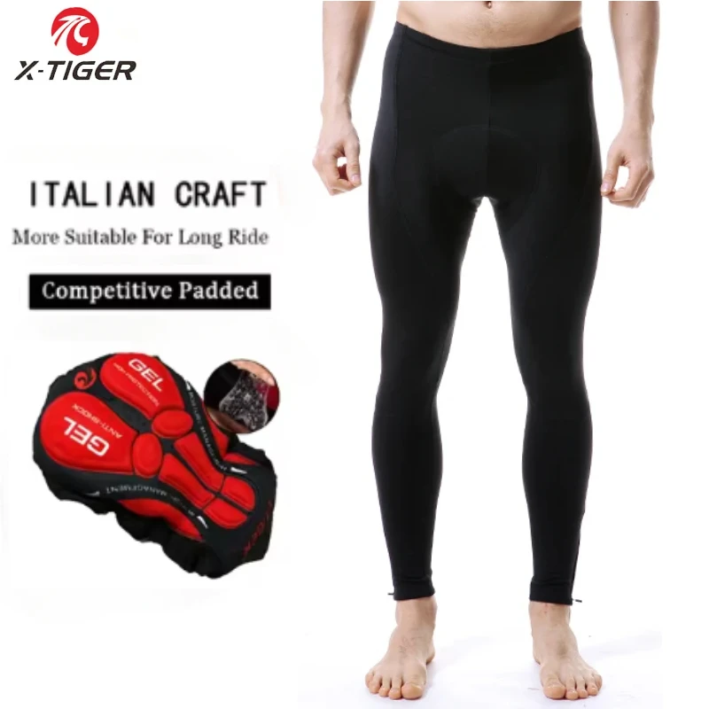 Cycling Pants Men Gel Pad Bicycle Clothes MTB Road Bike Pants Anti-slip Leg Grips Bike Outdoor Outfit Clothes women cycling pants