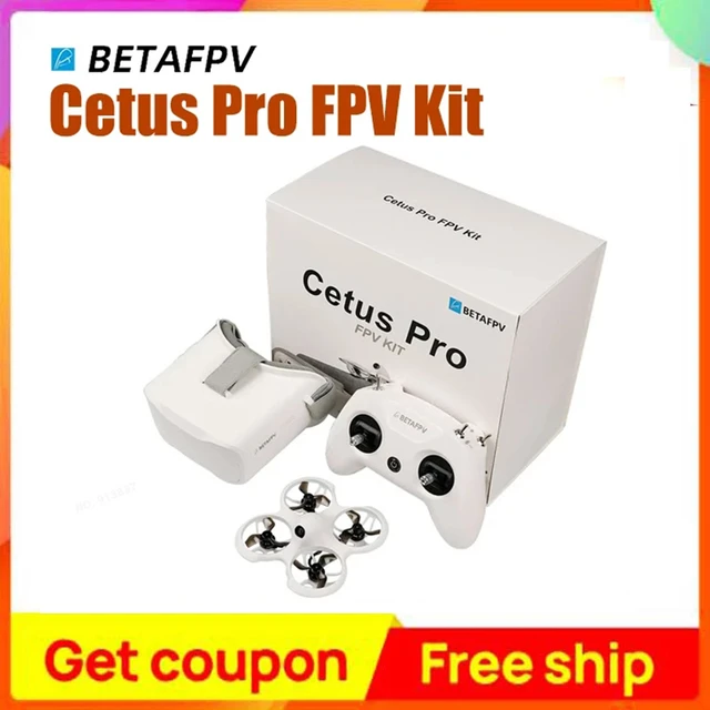 BETAFPV Cetus Pro Cetus X FPV Kit 1S 800TVL 5.8G Indoor Racing Drone  BNF/RTF Frsky D8 Lite Radio 2 SE Transmitter 14DBI VR02 - AliExpress