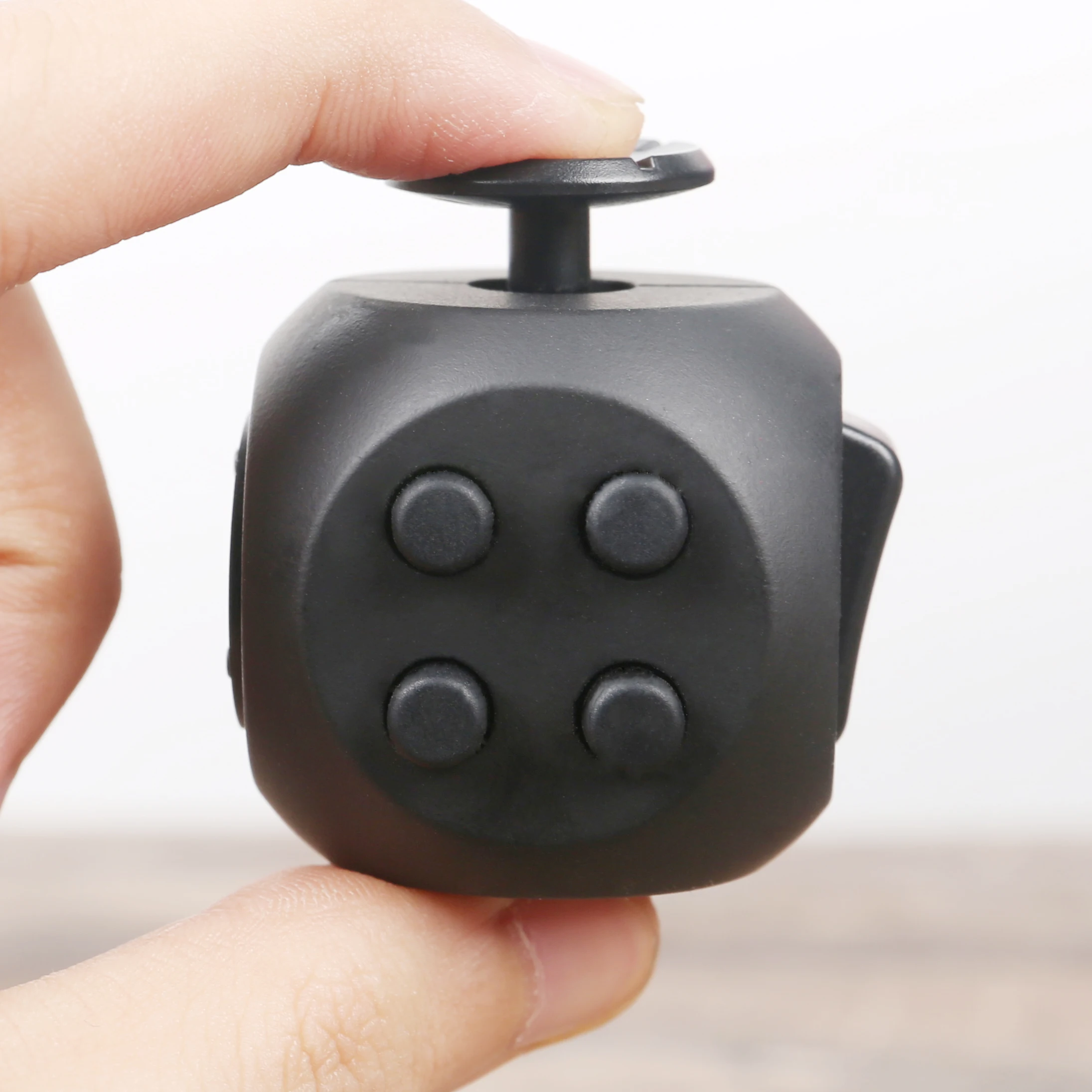 2pcs Fidget Toys Anti-Stress Fingertip Decompression Dice for Autism Anxiety Relief Relax Cube