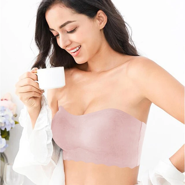 Stretch Strapless Bra Fashionable Summer Strapless Bra Suitable