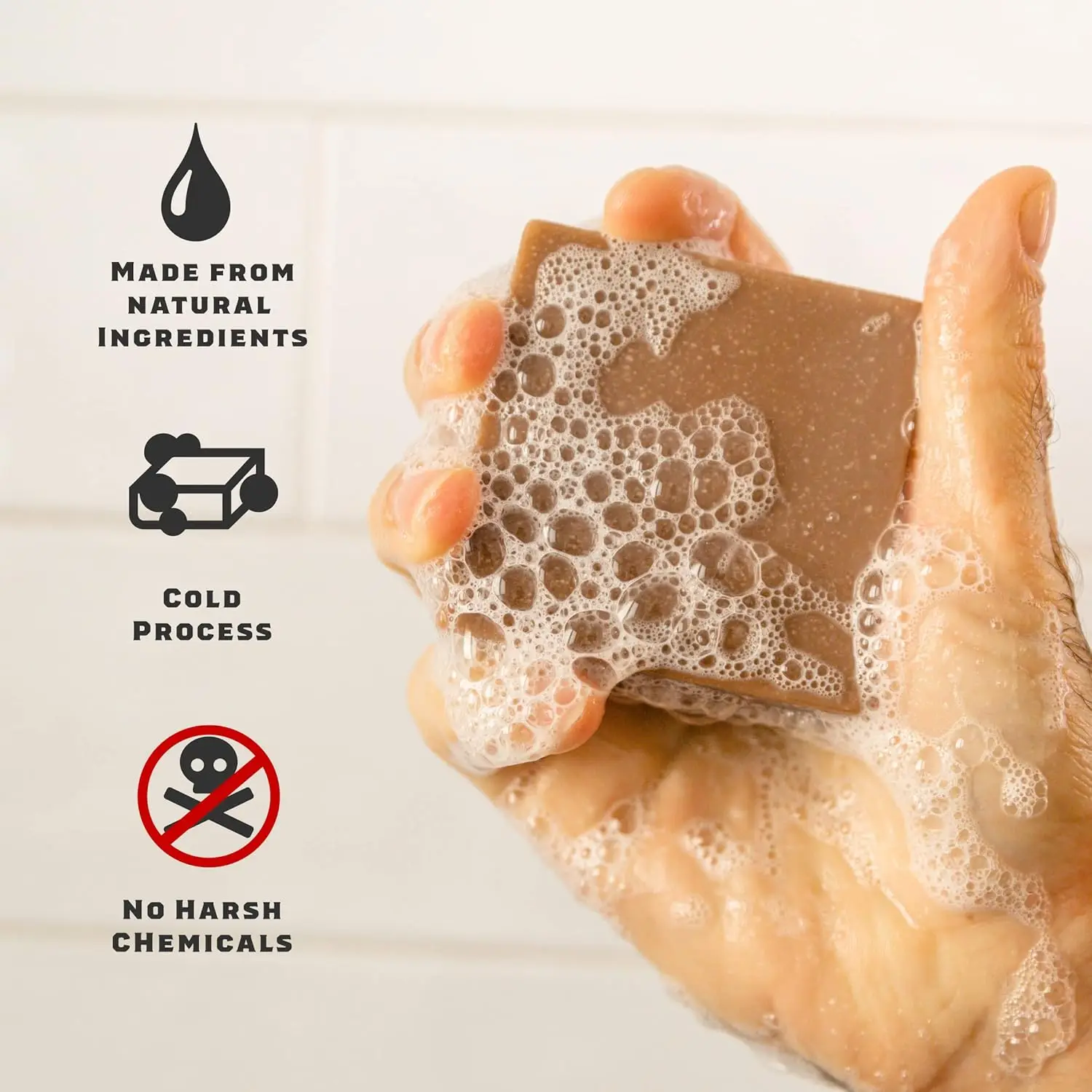 Men's Soap men natural soap Mite Removing Moisturizing Natural Bar Soap Deep Cleansing Pores Remove Dirt For Men Pine Tar
