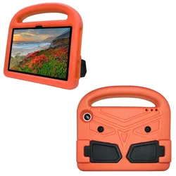 EVA Protective Kids Tablet Stand Cover for Fire Max and Fire HD Series (Orange)