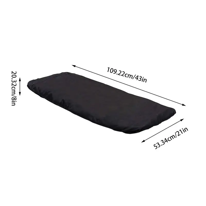 Sled Travel Cover Winter Sled Shelter Travel Cover For Ice Fishing Hunting Gear Protection With Elastic