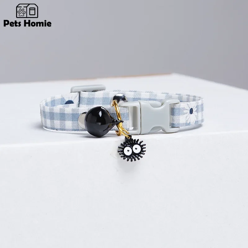 Collare Candy Avocado Ciondolo Cat Plaid Collari Per Gatti Campana Collana Per Cartoni Animati Collare Regolabile Per Gatto Piccolo Cane Accessori Per
