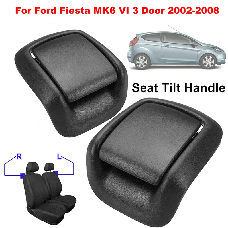 시트 틸트 핸들 플라스틱 포드 피에스타 Mk6 2002 2003 2004 2005 2006 2007 2008 3 문짝 버전 1417520 1417520 전면 왼쪽 오른쪽 