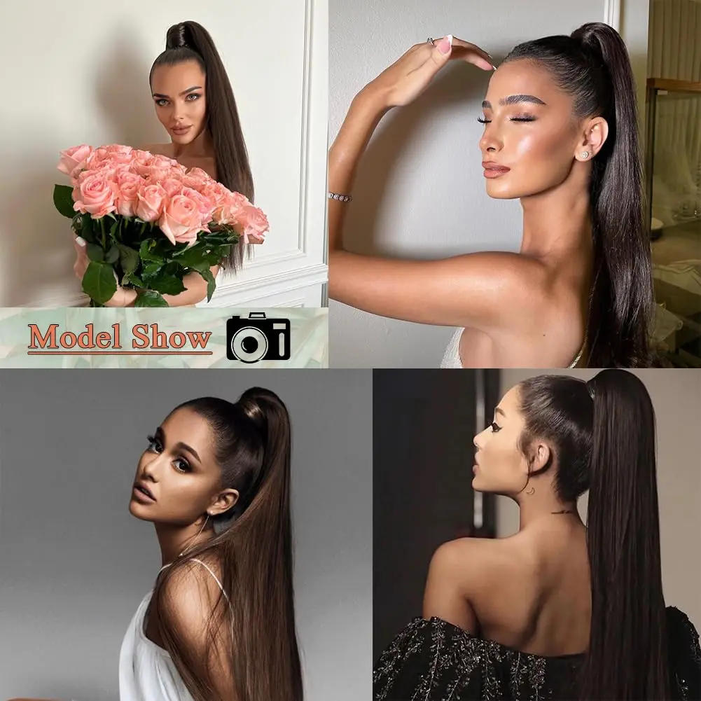 Ponytail Extension in Straight Texture