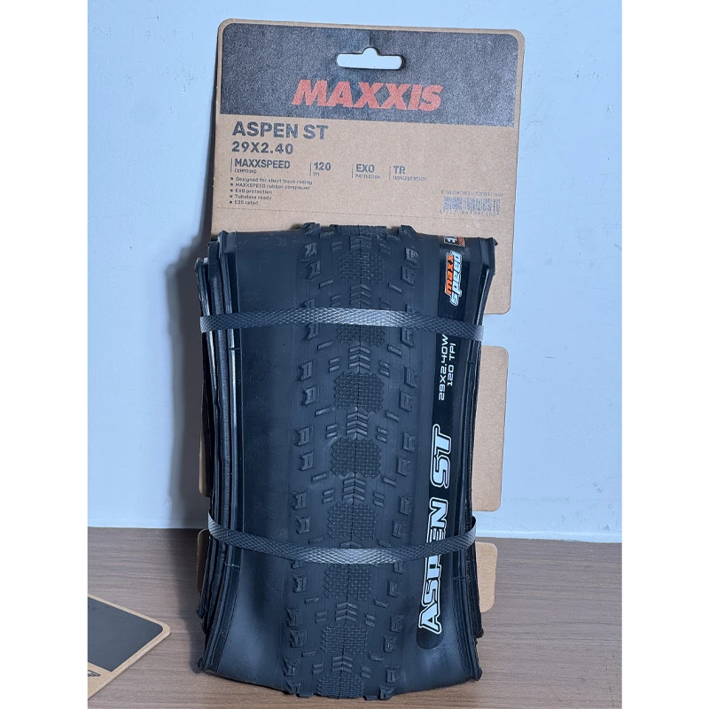 MAXXIS ASPEN ST XC マウンテンチューブレスタイヤ、29インチ