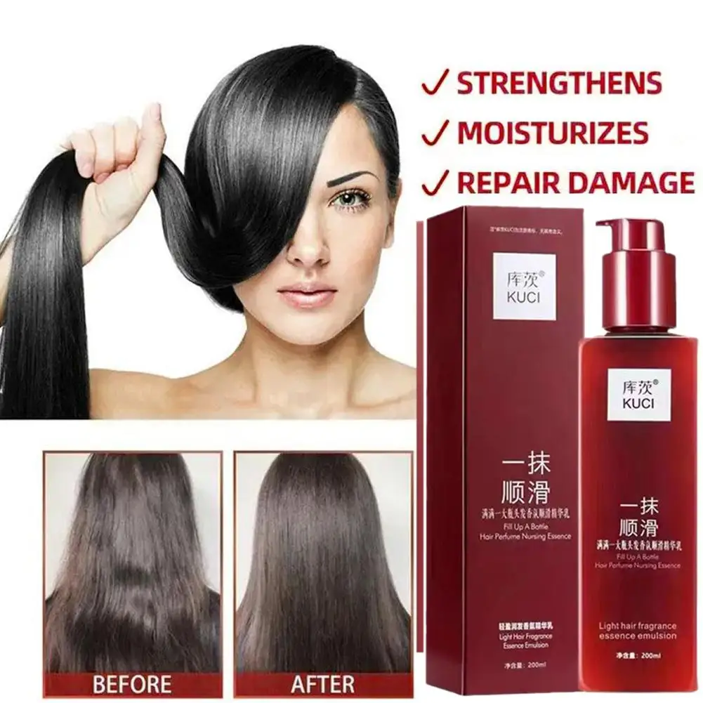 

A Touchs Of Magics Hair Care Conditioner Straightening Leave In Serums Lightweight Hair Serums Hair Balm For Dry Hair 200ML N8U9