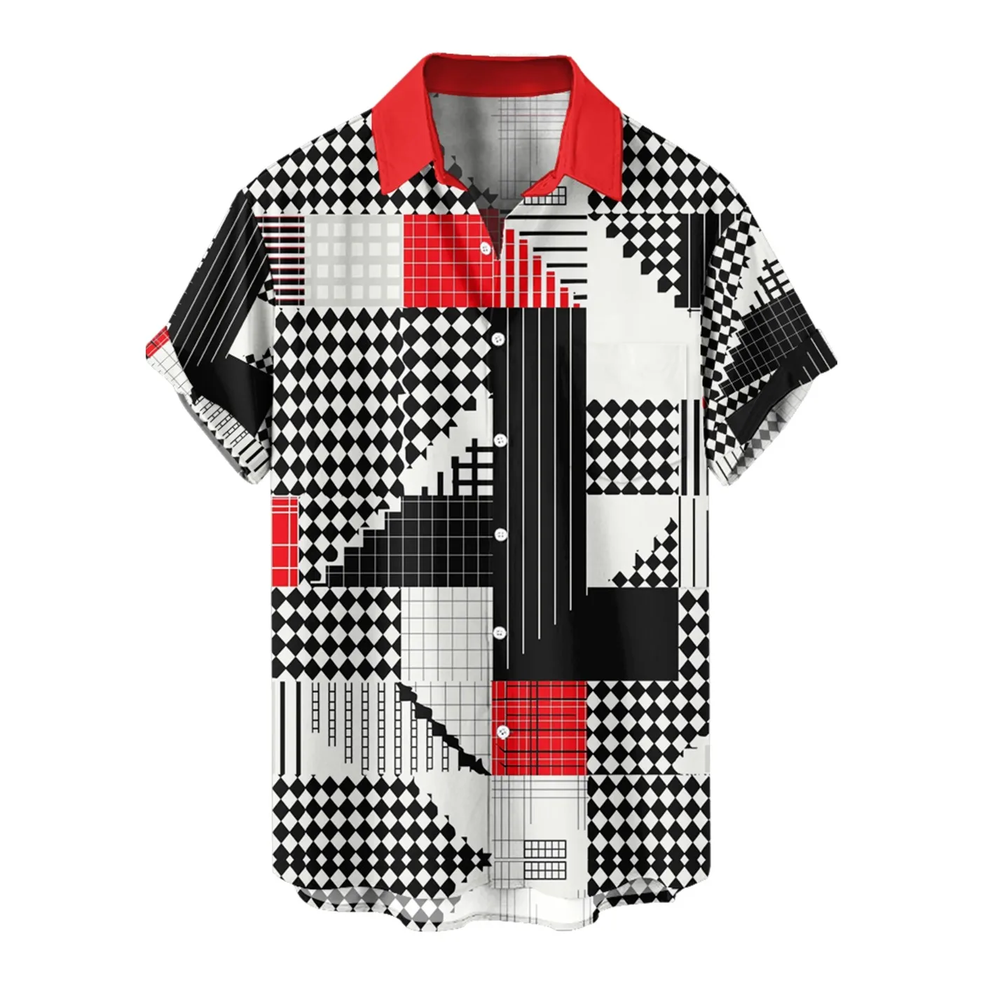 

Trendy Short Sleeve Button-Down Shirts for Vacation in Men and Women's Styles