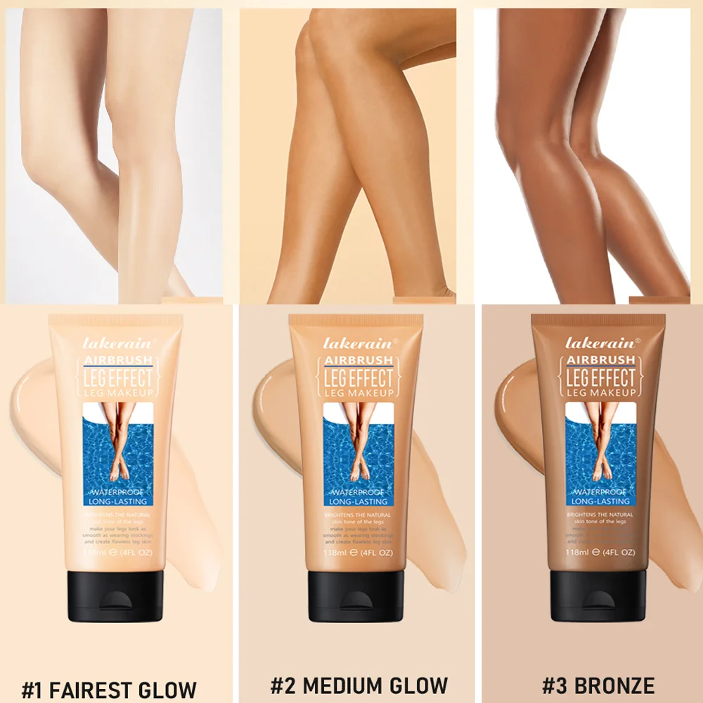 1/3 шт. лосьон для тела с ровным тоном кожи, Аэрограф для макияжа ног, увлажняющий Жидкий тональный крем для тела, консилер, искусственное загарение кожи