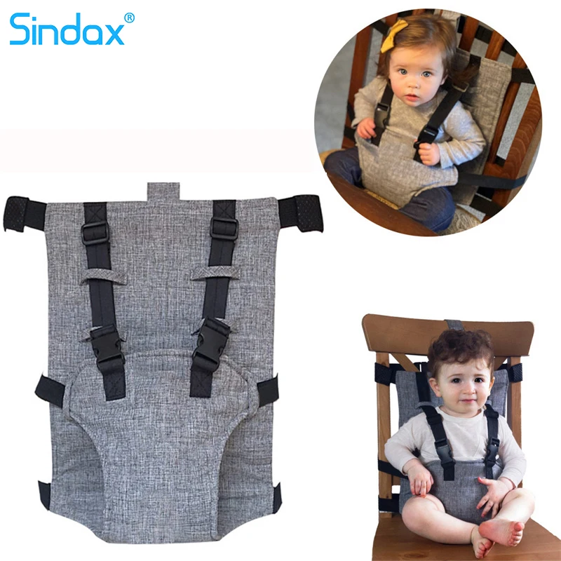 Child Chair Safety Belt Portable Anti-drop Baby Dining Chair Seat Belt Strap Adjustable Kids Feeding Safety Protection Guard