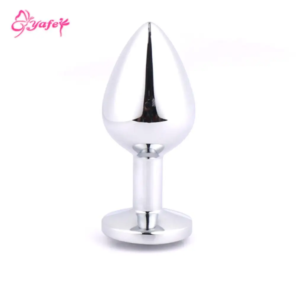 Sexleketøy Rundformet Metall Rustfritt Glatt Stål Analplugg For Par Homofile Stimulator Anal Dildo Onani Voksen_voghion.com