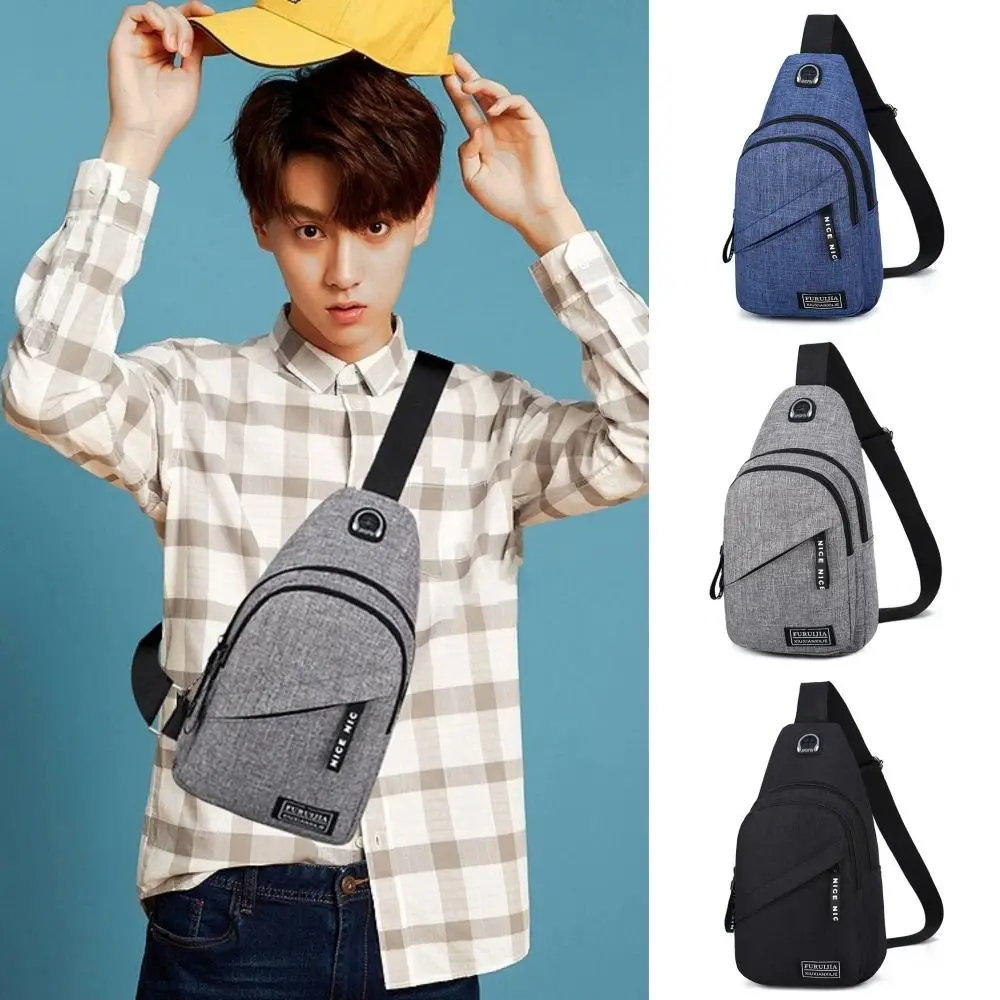 

Повседневная Сумка-слинг, универсальный рюкзак с ремнем через плечо, Корейская версия, сумка-мессенджер из ткани Оксфорд для спорта