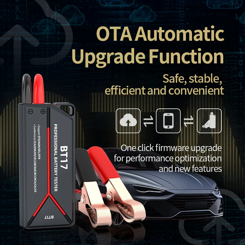 Battery Tester Inspection Tools Car Diagnostic Tool Automotive Novelties Auto Accessories Maintenance Automobiles Parts - 3