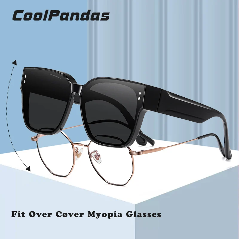 2023 New Fit Over Glasses Polarized Sunglasses Men Women Driving Eyewear  Wear Fit Over Myopia Prescription Glasses Anti-Glare - AliExpress