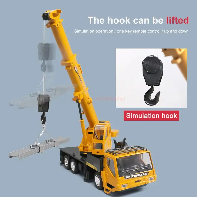 Grue RC 2.4GHz avec boîte - Jouet de chantier télécommandé