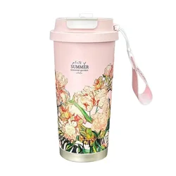 Large Capacity 500ml Insulated Stainless Steel Coffee Mug - Leakproof Double - Layer Vacuum Drinkware (3)