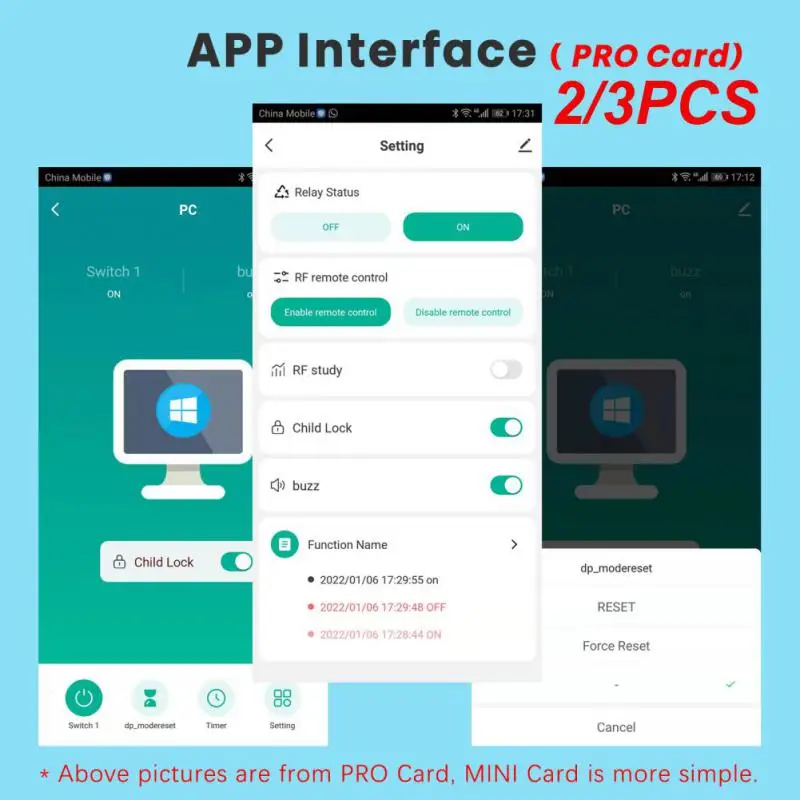 2/3Pcs Nuovo Tuya Wifi Computer Power Reset Switch Scheda Pcie Per Pc Destop Computer App Supporto Per Telecomando Alexa Home